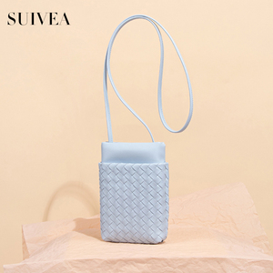 Nouveauté estivale : Pochette pour téléphone tricotée à la main avec plusieurs compartiments - Sac à bandoulière ou sac porté croisé pour femme - Product Image 1