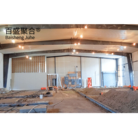 Bâtiment industriel commercial en métal en forme de H sur mesure pour les entreprises, bâtiment en acier courbé, atelier, usine, usine