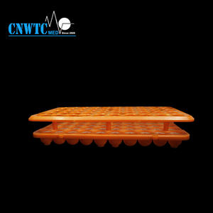 Porte-<span class=keywords><strong>tubes</strong></span> en plastique jetables de laboratoire Porte-<span class=keywords><strong>tubes</strong></span> à essai multifonction de 50 puits pour différentes tailles de <span class=keywords><strong>tubes</strong></span> - Product Image 4