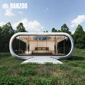 Pod House modulare personalizzabile <span class=keywords><strong>con</strong></span> visione panoramica trasparente e aree relax Green House prodotto