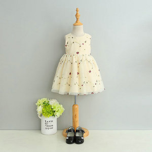 Vestido de Verano de Punto para Bebé con Patrones Populares Hechos en China - Product Image 3