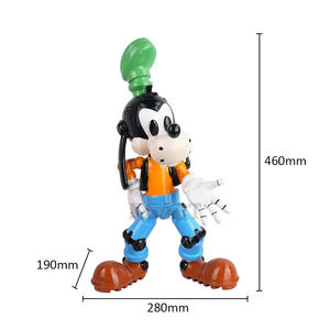 مخصص الكرتون الكلب تمثال brutkey حديقة الحيوانات الأليفة مربع Mickey في الأماكن المغلقة ديكورات مركز الحرف اليدوية - Product Image 3