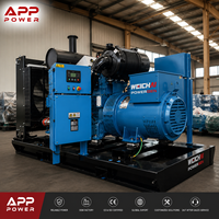Genset Diesel Tipe Open Frame Super Senyap Efisiensi Tinggi dengan Auto Start 100kw 130kw 140kw