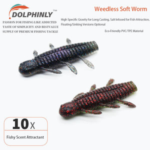 Señuelo de Pesca Senko de Alto Rendimiento, Tipo Gusano, de Hundimiento Lento, Anti-Enredos, para Pesca de Lubina, Lucio y Lubina Negra en Agua Dulce - Product Image 2