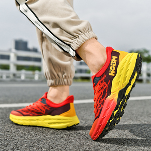 Chaussures de course pour hommes, style sportif, légères, respirantes, en maille, décontractées, pour la gym, le jogging quotidien, avec bande absorbant les chocs MD, souples - Product Image 5