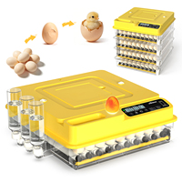 Nouveau produit HHD certifié CE : Incubateur thermostatique E288 entièrement automatique pour œufs de caille, d'émeu et de perroquet, idéal pour l'éclosion.