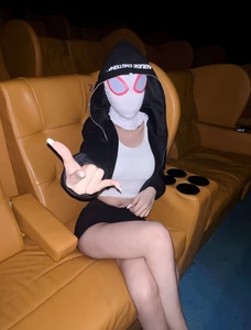 Sudadera con Capucha Completa de <span class=keywords><strong>Gwen</strong></span> <span class=keywords><strong>Spider</strong></span> para Mujer, Ropa Transpirable, Disfraz de Cosplay para TV y Cine, Disfraz de Halloween, Ropa para Escenario y Baile, Venta al por Mayor AL091-W1 - Product Image 6