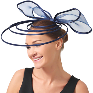 14 Màu Sắc Thời Trang Phụ Nữ Sinamay Fascinator UV Bảo Vệ Mặt Trời Mũ Kentucky Derby Ưa Thích Đám Cưới Nhà Thờ Mũ Dành Cho Phụ Nữ Nữ Nữ - Product Image 5