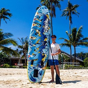 Inflatable <b>Stand</b> Up Paddle Board 320X81X15Cm PVC SUP Board For Lakes Rivers Unisex Outdoor Water Sports Equipment - Product Image 2