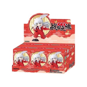 Nueva Llegada, 100% Original, Set de 6 Figuras de PVC de la Serie Warring States Journey de <span class=keywords><strong>Inuyasha</strong></span>, Escala 1/12, Caja Sorpresa Coleccionable - Product Image 1