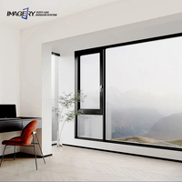 Fenêtres à battants en aluminium à double vitrage insonorisées de style moderne personnalisées pour les maisons
