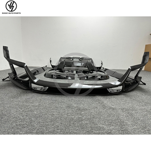 Piezas de Auto Estilo OEM, Fibra de Carbono Seca, Tejido Twill Brillante, para Kit de Parachoques Purosangue, Alerón Delantero, Difusor Trasero - Product Image 3