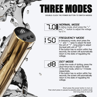 Mast Tour Y22 God 1-9 Level Dot Mode 1200mAh Draadloze Batterij Permanente Make-up Tattoo Machine Pen voor SMP & PMU