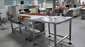 Pescado seco Camarones congelados rápidamente Mariscos Calamar <span class=keywords><strong>Pulpo</strong></span> Ostra Cinta transportadora Carne y alimentos Detector de metales - Product Image 6