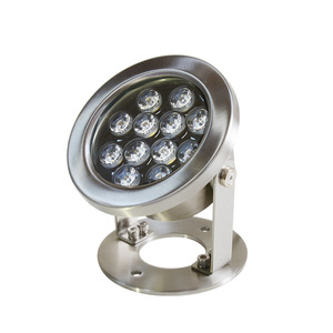 La lumière de fontaine de lumière de piscine 6w 9W 12W 18w a mené le projecteur coloré imperméable extérieur de l'eau RVB - Product Image 2