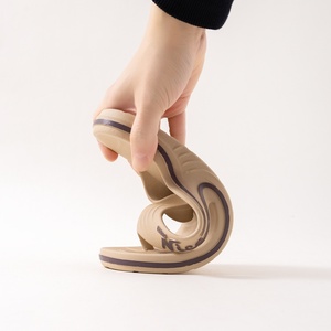 2025 Mùa Hè Người Đàn Ông Mới Của Phong Cách Hàn Quốc <span class=keywords><strong>Flip</strong></span> Flops Không Thấm Nước Không-Trượt Bãi Biển Dép Với Thoáng Khí PVC/<span class=keywords><strong>EVA</strong></span> Trên PU/Cao Su Đế - Product Image 3