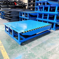 Niveleur de quai hydraulique fixe de 10 tonnes pour la manutention des matériaux, rampe de chargement de conteneurs pour le déchargement