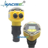 Mesureur de niveau d'eau industriel à ultrasons intelligent Transmetteur de niveau de liquide 4-20mA Instrument de mesure de niveau de zone aveugle courte