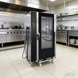 Horno de Vapor Combinado de Alta Calidad con Botones, para Hornear Pizza, con Control Digital Manual para Cocina - Product Image 1