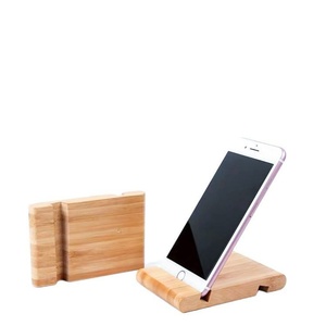 Ideas Únicas de Marketing de Productos, Artículos de Regalo de Madera con Logotipo Personalizado, Juego de Regalo de Madera para Empresas, Soporte de Madera para Teléfono Móvil - Product Image 3