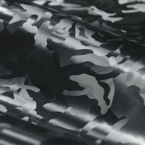 COOL SUN fantasma nero forgiato in fibra di carbonio PVC in vinile testurizzato pellicola avvolgente antigraffio - Product Image 2