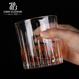 Juego <span class=keywords><strong>de</strong></span> 6 Copas <span class=keywords><strong>de</strong></span> Whisky Grabadas en Cristal Tallado, Estilo Moderno, 11oz, para Venta al por Mayor - Product Image 3
