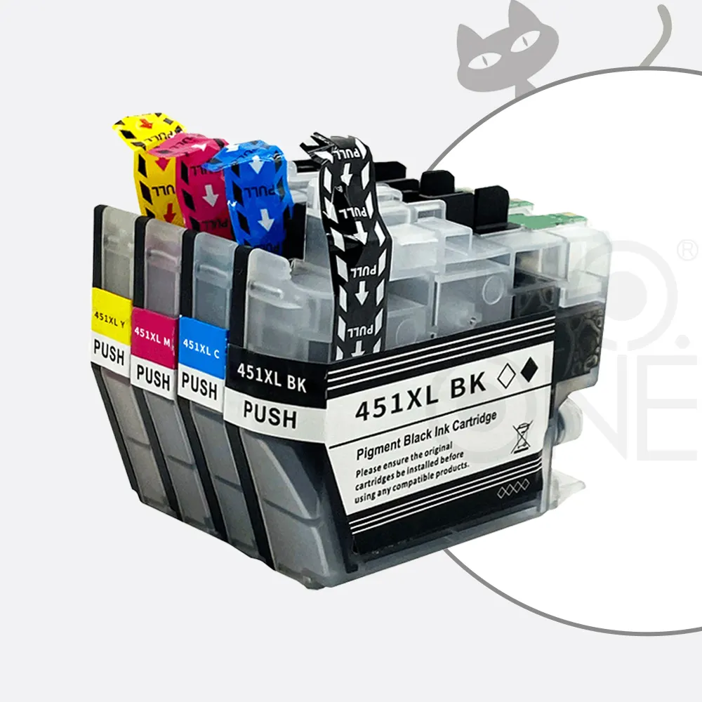 Inktpatroon Lc462 Lc462xl Lc 462 451 LC-462 LC-472XL Lc451 Lc451xl Compatibele Inkjet Voor Broer MFC-J3940DW Printer