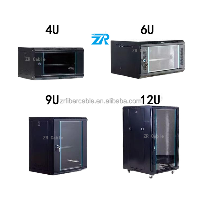 2U 4U 6U 9U 12U 15U 18U wall mount mini server rack cabinet 19 inch data center server DDF portable network rack