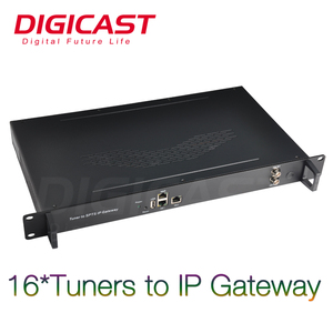 DMB-9016B 16 canales DVB-S2 a Gateway IP HD <span class=keywords><strong>4K</strong></span> TV receptor de satélite Radio Hotel sistema - Product Image 2