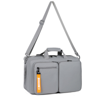 Sac à dos professionnel imperméable grande capacité 17 pouces en nylon avec port USB pour homme, personnalisable avec logo, pour étudiants et ordinateurs portables