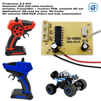 Kit de carte mère PCBA de télécommande pour jouets 2,4 GHz, prototypage de carte de contrôle électronique, carte de circuit automobile
