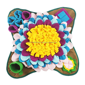 Tapis de renifflement interactif pour chiens et chats, tapis d'alimentation pour l'entraînement olfactif, alimentation lente, soulagement du stress, tapis olfactif pour animaux de compagnie - Product Image 2