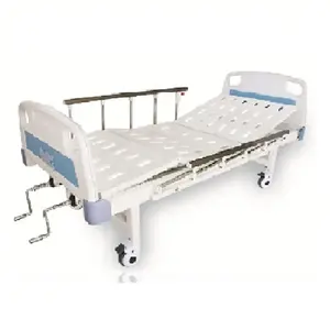 hot sell High quality Medical Bed Hospital Equipment Patient Bed One Crank Manual Hospital Bed