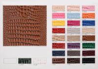 Élégante trousse de toilette et boîte à bijoux imperméable grande capacité motif crocodile avec plateau amovible et poignée supérieure pour femme, idéale pour les voyages et comme cadeau