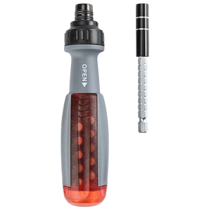 12 in 1 Ratchet Tool 180 Rotating Multi-angle Head Cross Slotted Torx Hexagon Combination Screwdriver <b>Set</b> MYJ-121 12 I - Product Image 4