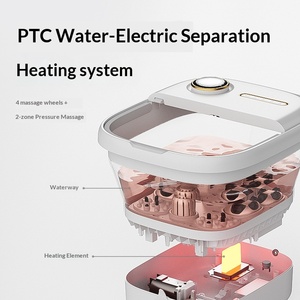 Baignoire Pliable pour les Pieds avec Massage Électrique et Chauffage Automatique, Bassin Multifonctionnel pour Spa des Pieds Domestique - Product Image 3