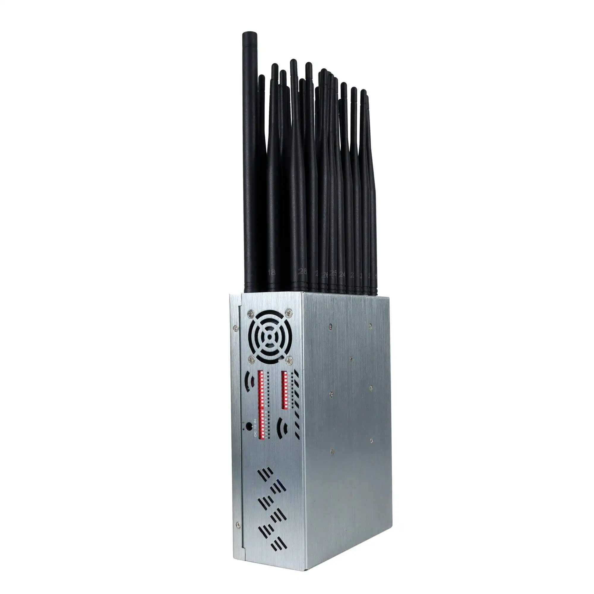 Handheld 28-Band Signal Detector WiFi6E 2.4G 5.8G GPS LOJACK LORA UHF VHF 433 315 868 CDMA GSM 3G 4G 5G Repeaters interference