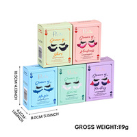 Nouveau masque pour les yeux hydratant, nourrissant et raffermissant, atténuant les ridules, masque pour les yeux en gel de cristal de collagène, patch pour les yeux PAGE VINE en silicone