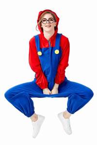 Disfraz <span class=keywords><strong>de</strong></span> Halloween <span class=keywords><strong>de</strong></span> Super <span class=keywords><strong>Mario</strong></span> <span class=keywords><strong>Bros</strong></span> para mujer, vestido Sexy <span class=keywords><strong>de</strong></span> fontanero, disfraz <span class=keywords><strong>de</strong></span> adulto, vestido <span class=keywords><strong>de</strong></span> fantasía - Product Image 2