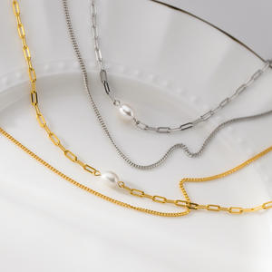 Collar de Perlas de Plata S925, Estilo Fresco y Dulce, Diseño de Nicho, Superficie Fotosensible, Amor, Y02318 - Product Image 1