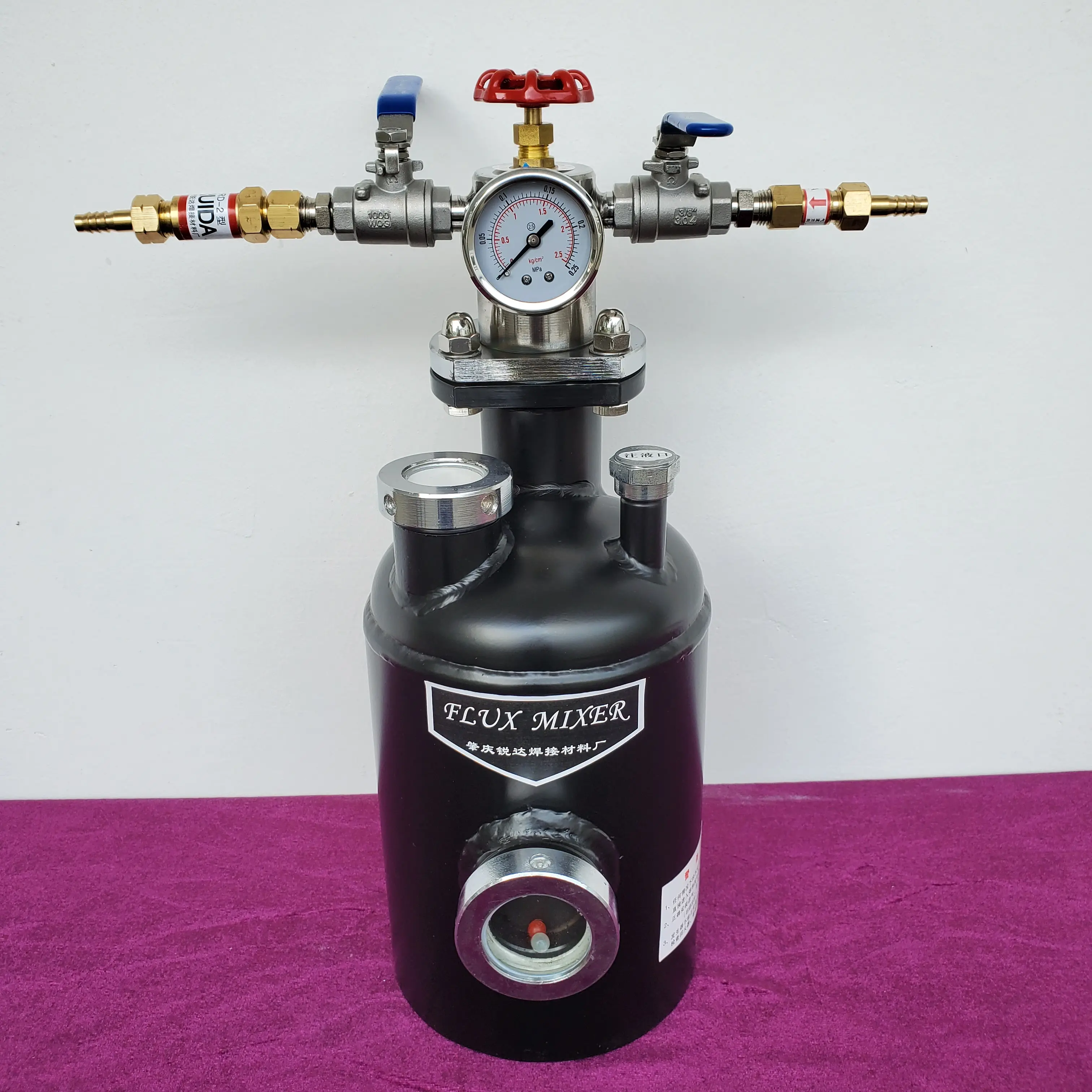 Generatore di flusso per brasatura a Gas propano acetilene RD160T-B con valvola di regolazione