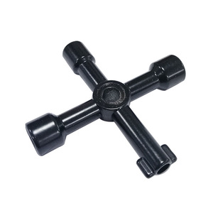 Đa Chữ Thập Chìa Khóa Cờ Lê 4 Cách Bền Điện Phân Đánh Bóng Tam Giác Cho Khí Điện Thang Máy Tủ Meter Hộp - Product Image 2