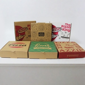 Cajas de Pizza y Sushi Ecológicas Impresas Personalizadas - Laminación Mate, Relieve Brillante, Tamaños/Logotipo Personalizados, Embalaje para Llevar - Product Image 4