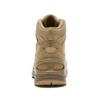 Vente en gros Bottes tactiques pour hommes chaussures d'extérieur mi-hautes chaussures tactiques en nubuck artificiel imperméables personnalisées pour hommes