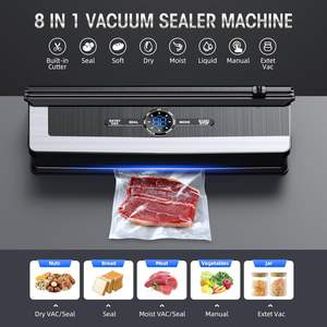 Custom High Quality Portable Home Use Vacuum Sealer Kit Equipped Bag Cutter and Bag <b>Storage</b> Vacuum Sealer Machines for Sale - Product Image 2