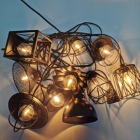 Ampoules à filament de style Edison, ampoules LED G40, guirlandes lumineuses IP65, petites lumières de jardin, lumières de fête, vente en gros, lumières solaires chinoises