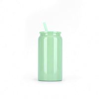 <strong>Top</strong> <strong>Selling</strong> China RTS Warehouse 16Oz Custom Logo Matte Candy Colored Single Wall Plastic Tumbler <strong>Beer</strong> Can