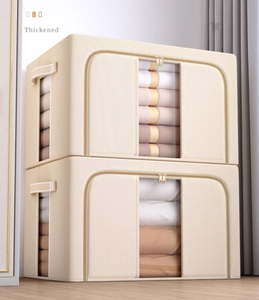 Modern Rectangle Foldable Fabric <strong>Storage</strong> Box <strong>Home</strong> <strong>Organization</strong> Essential for Folding and Storing Clothes - Product Image 6