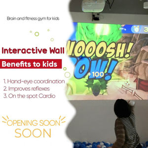 Système interactif FT8 avec 22 jeux thématiques, jeu de projection interactive sur mur virtuel : un jeu multijoueur de lancer de balles - Product Image 6