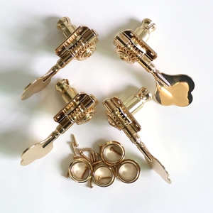 Donlis 1:19 4pcs màu vàng cổ điển Bass Guitar Tuner cho 18mm Máy đầu lỗ chất lượng 4 Chuỗi Bass điều chỉnh phím - Product Image 2